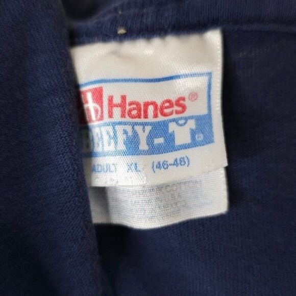 Vintage Catalina Swimming T Shirt Mens Size XL Blue 90s Y2K California Swimmer - Picture 9 of 10